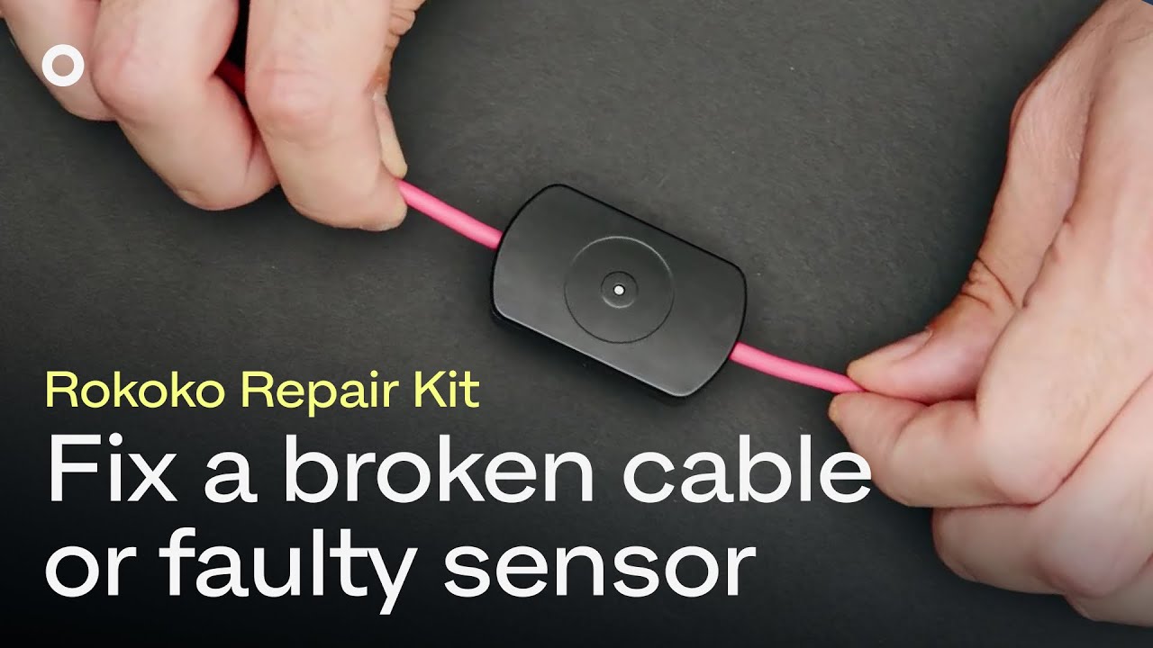 How to fix a Broken Cable or Faulty Sensor | Repair Kit included in all SSP | Rokoko Motion Capture