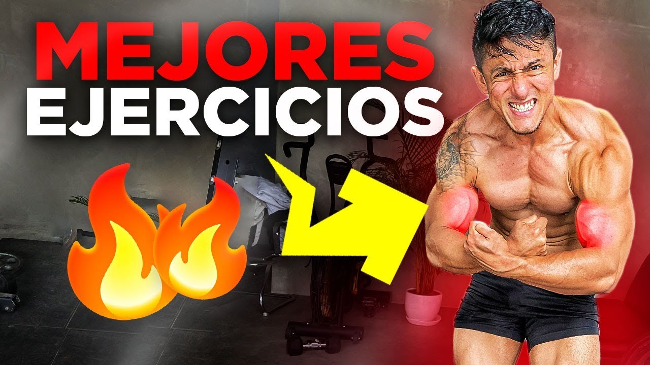 🔴 3 Ejercicios ÚNICOS para Desarrollar BICEPS 💪 usando Mancuernas!