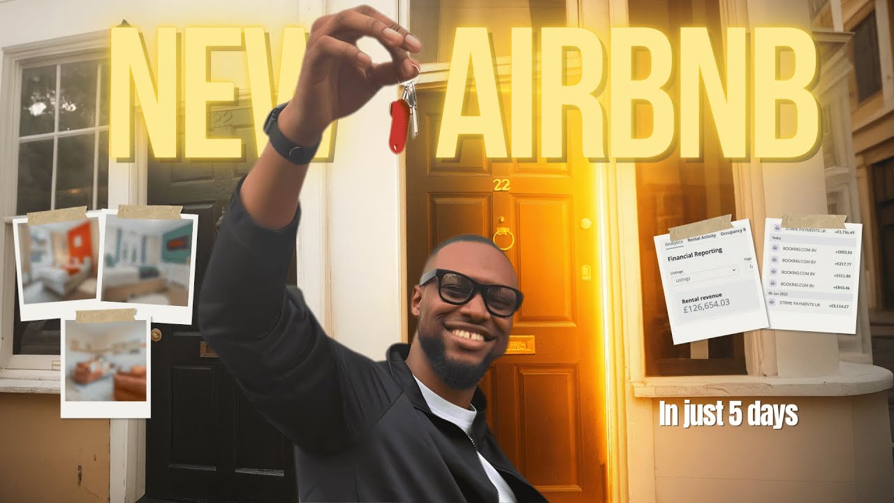 Airbnb Makeover In 5 Days | Full Before After Tour + Real Numbers