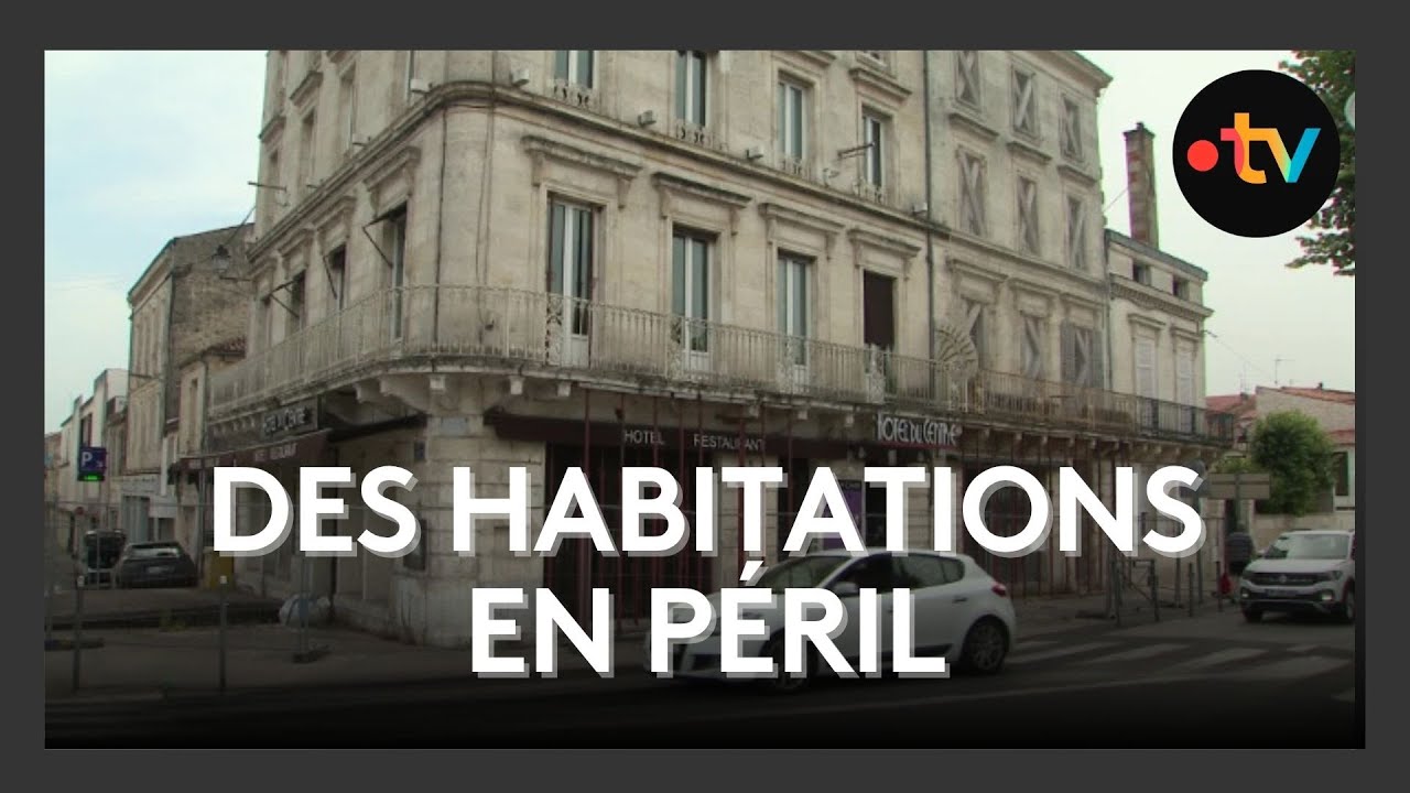 Maisons en péril à Saintes : une façade s'effondre, la mairie en alerte sur des cas similaires