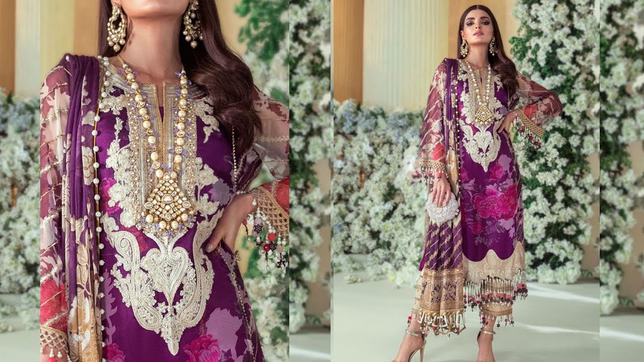 Sana Safinaz Luxury Collection 2020  | Code 3B