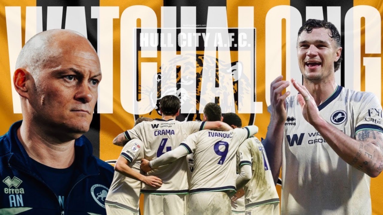 WATCHALONG LIVE- HULL CITY V MILLWALL #millwall #millwallfc #livestream #hcafc #efl