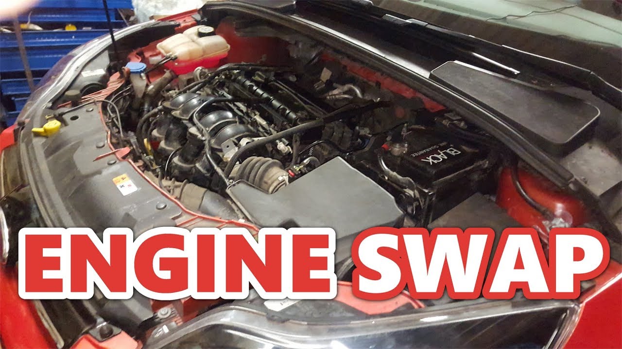 How to change an engine on Ford Focus mk3 2012