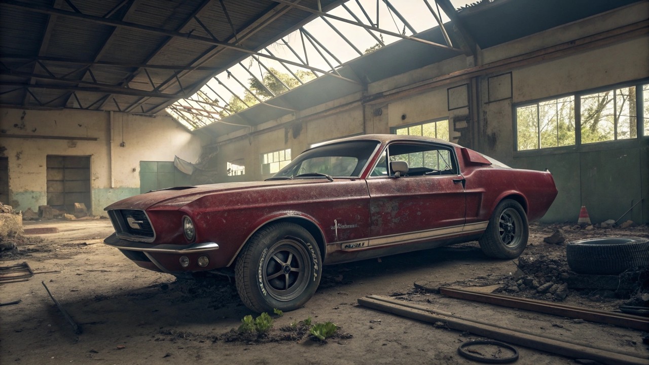 ASMR Car Restoration! Full Restoration 1967 Ford Mustang from Total Disrepair to Looking New