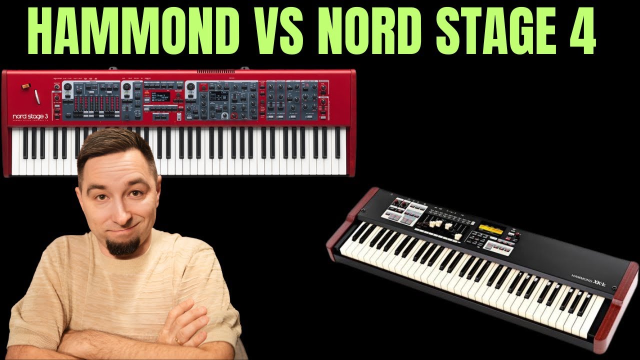NORD STAGE 4 VS OLD HAMMOND XK-1c