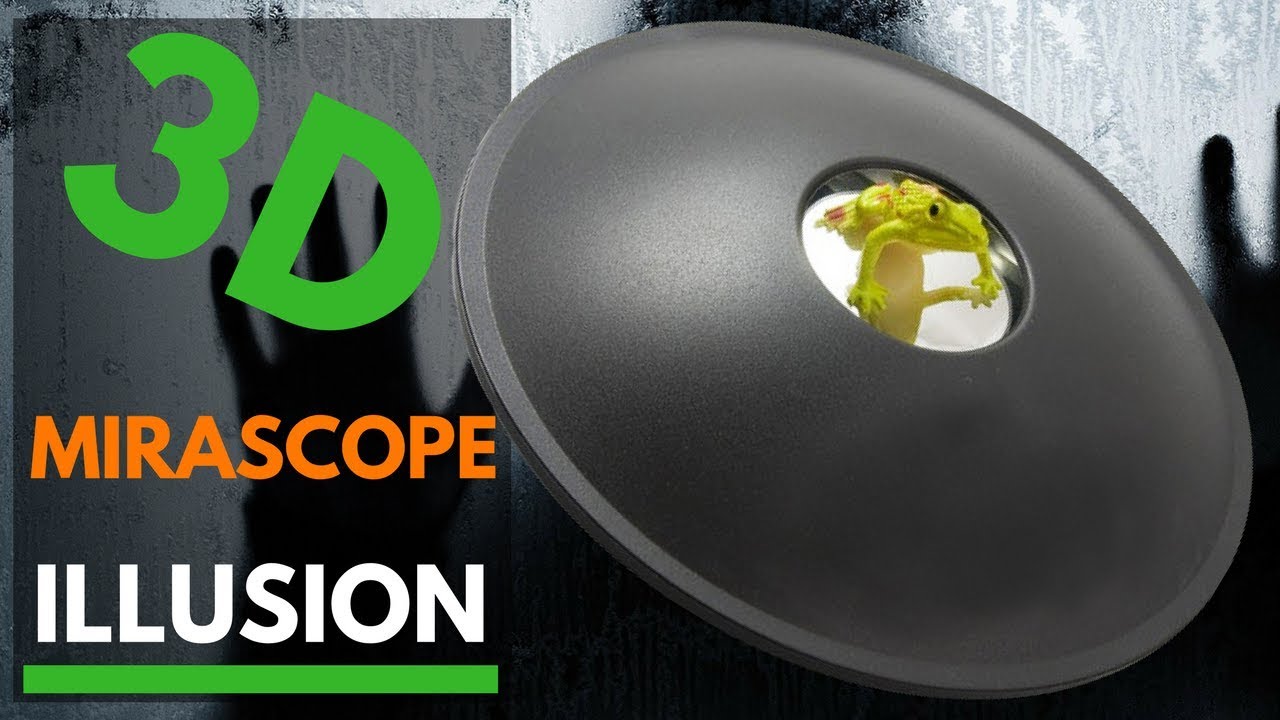 #106 🔮 3D Mirascope Hologram Magic Optical Projection Visual illusion