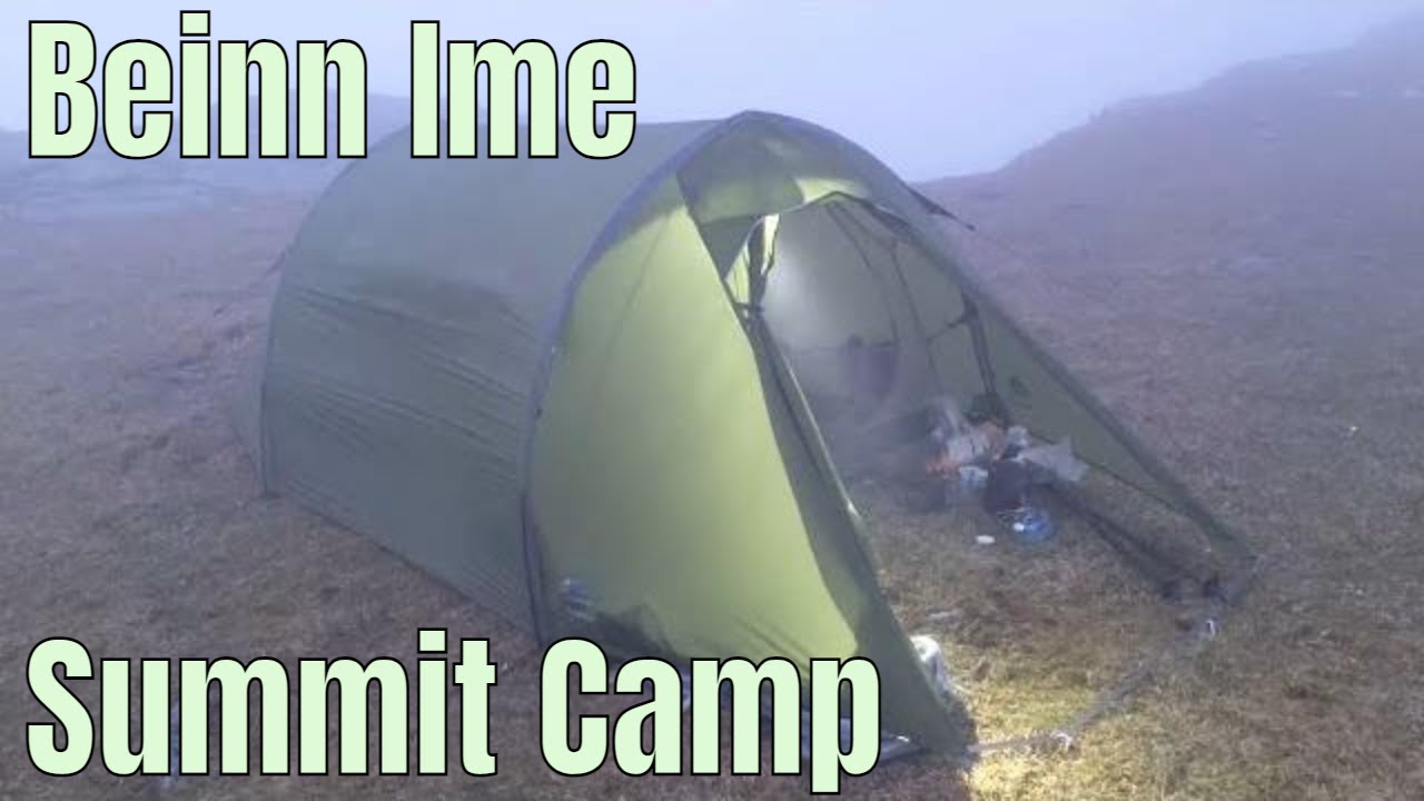 #217 FOGGY Beinn Ime Summit Camp | F10 Xenon UL2 Tent | With RS Outdoors |