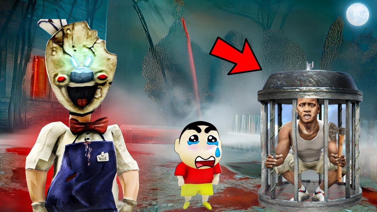 GTA 5 : Ice Cream Man Attack On Shinchan & Franklin😭 | Gta 5 tamil | Gta 5 mods