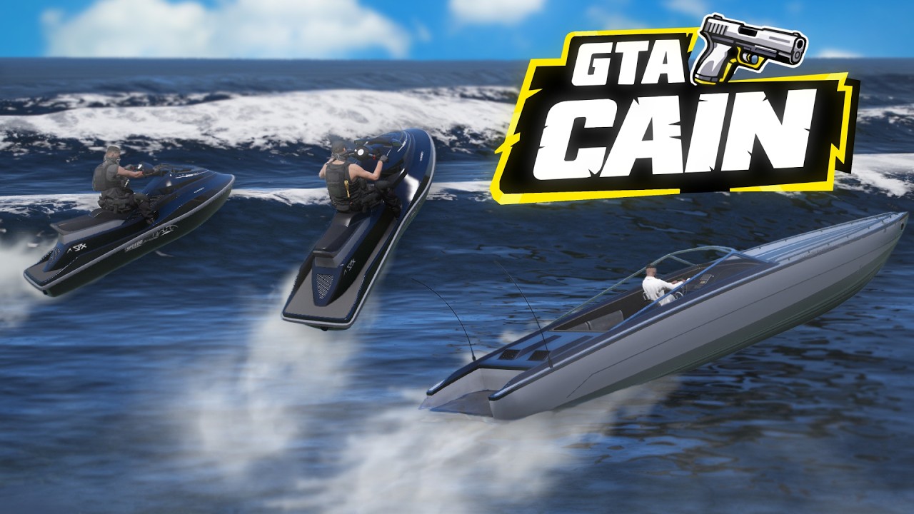 GTA V CAIN #6 AKCJA NA JACHCIE ⛵