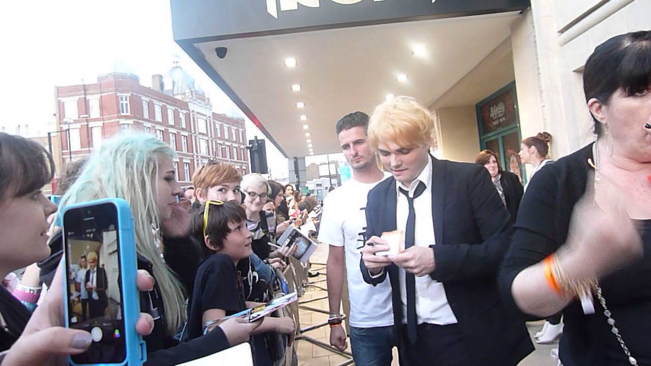 Gerard Way at the Kerrang awards 2014