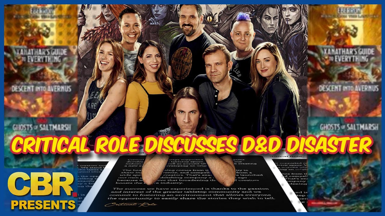 Critical Role Responds to the WotC OGL Controversy, Supports Content Creators