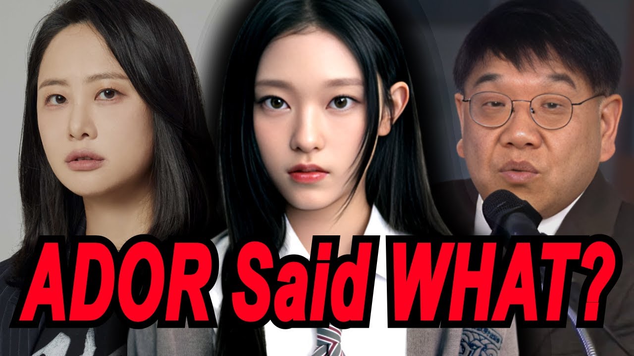 ADOR&rsquo;s Cold Response to Min Hee jin Says Everything (and it&rsquo;s short...)