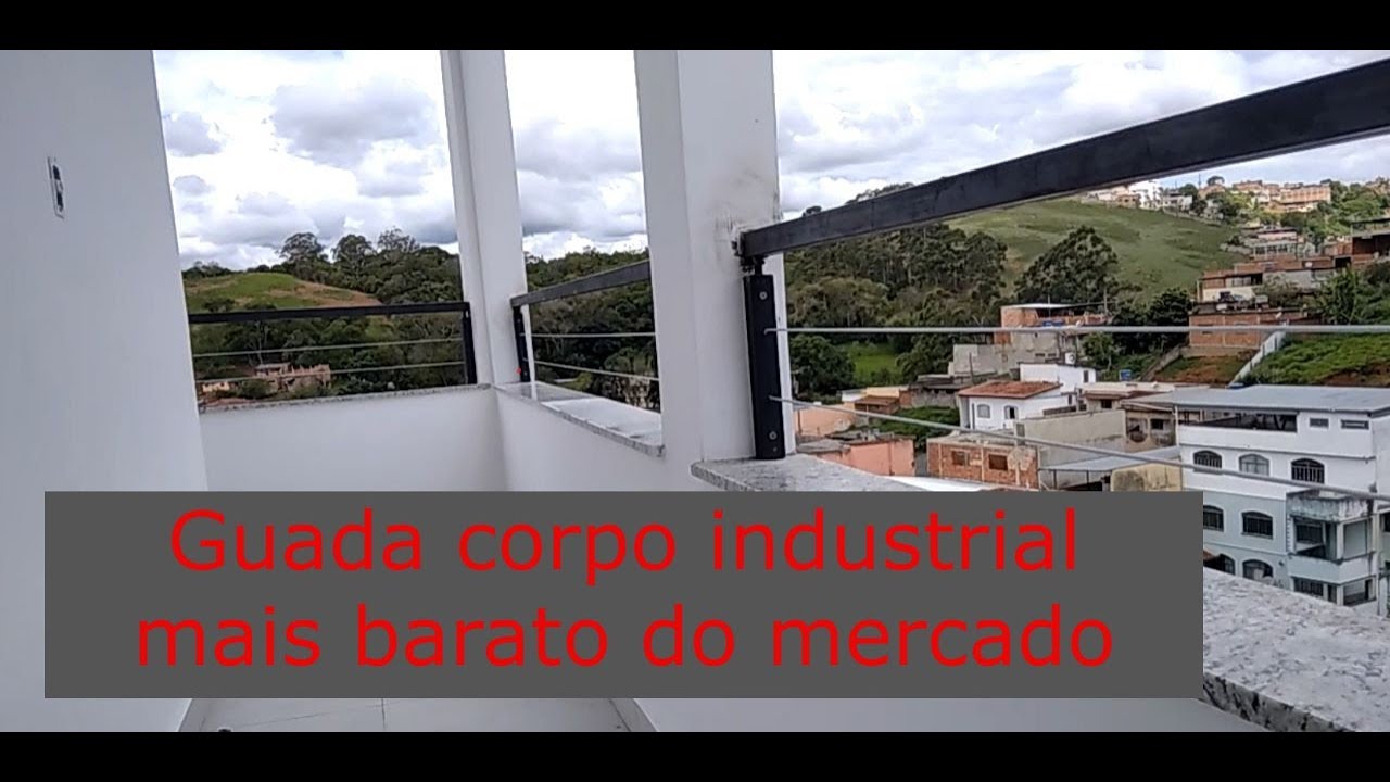 fazendo  guarda corpo tipo industrial