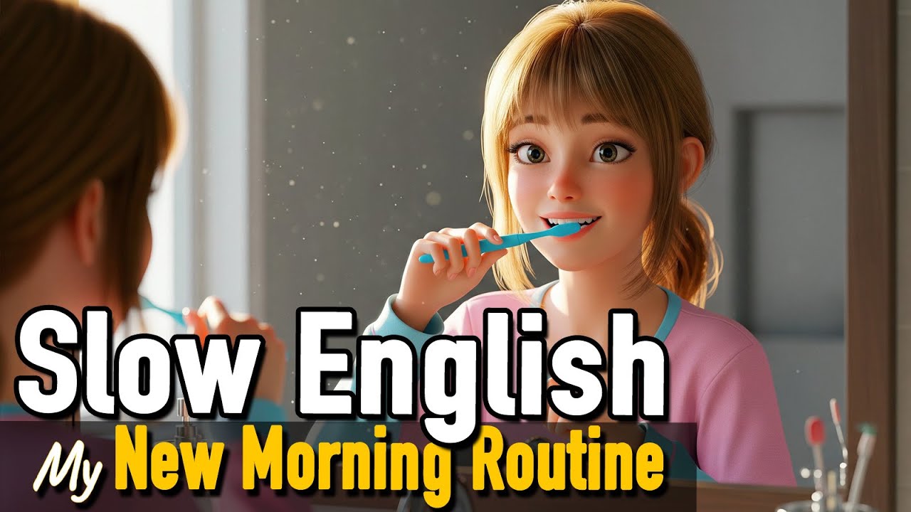 My New Morning Routine 🌅 | Slow English Conversation A1-A2 | Slow English Podcast