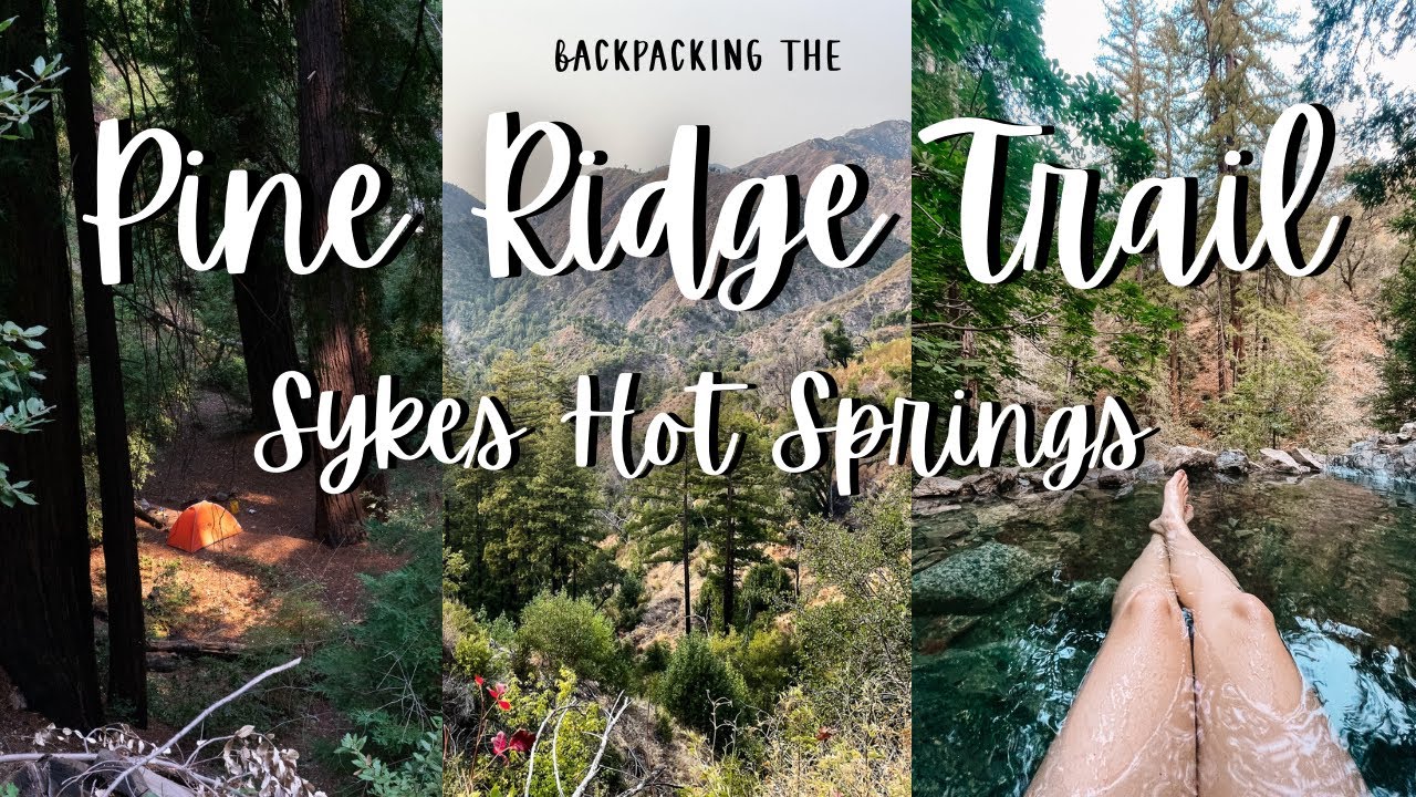 Solo Backpacking 10 Miles to Sykes Hot Springs | Pine Ridge Trail, Big Sur, CA