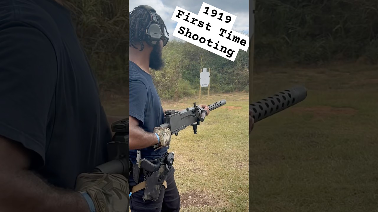 1919 belt fed first impressions #guns #beltfed