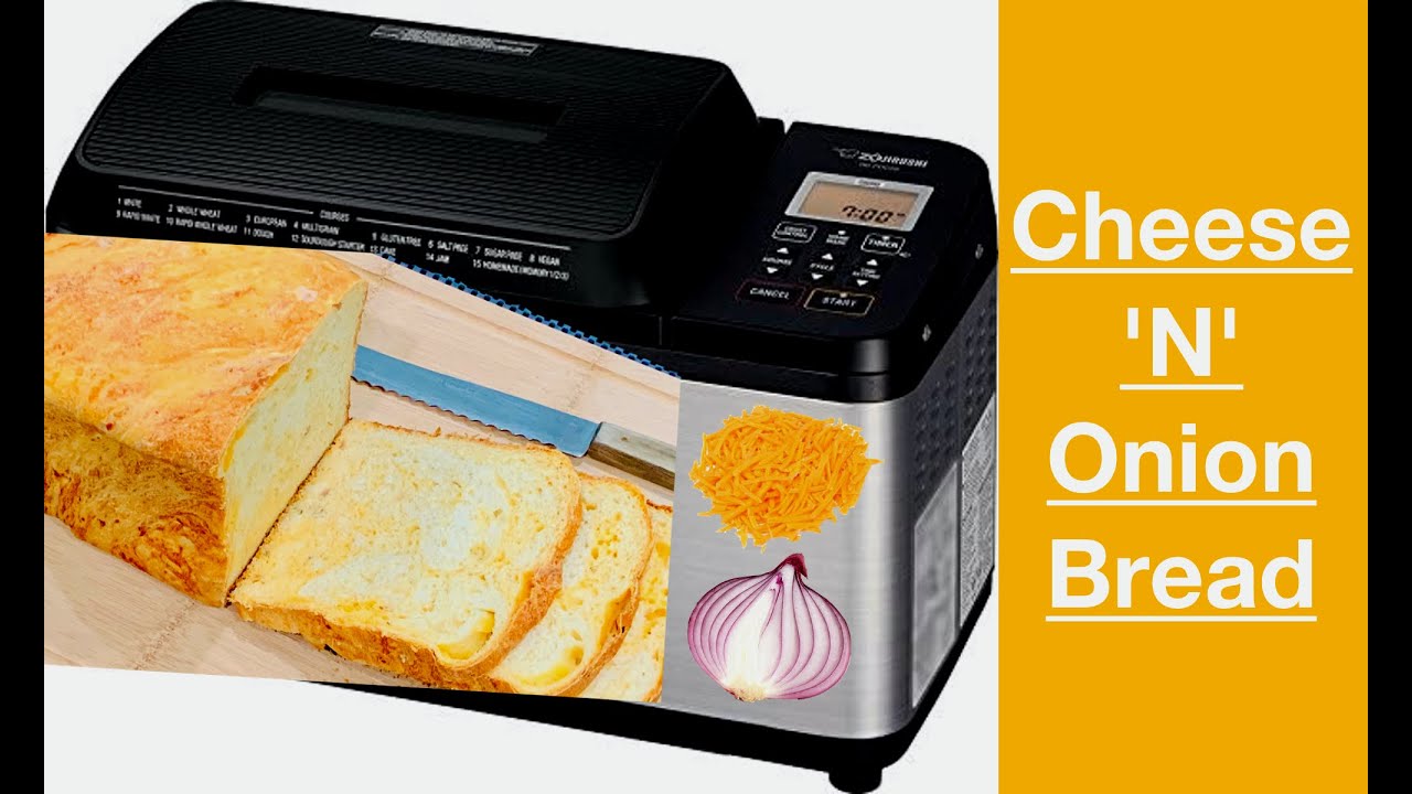 Soft & Flavorful Cheese 'N' Onion Bread ~ Bread Machine (Bread Maker) Recipe