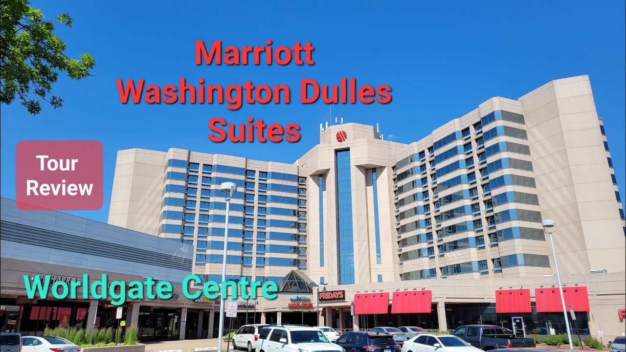 Marriott Washington Dulles Suites Hotel Tour Review #marriott #dulles #washington