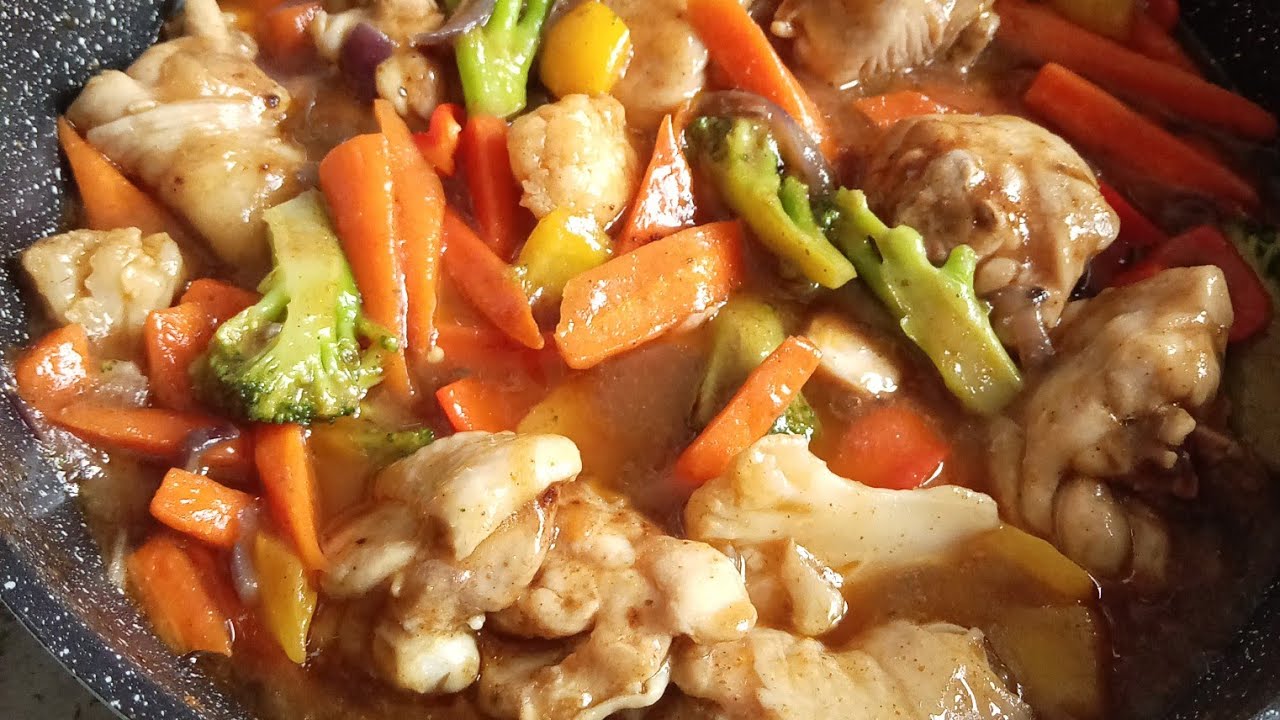 How to Make The Best Chicken Vegetable Stir Fry | Chicken Vegetable Sauce Recipe