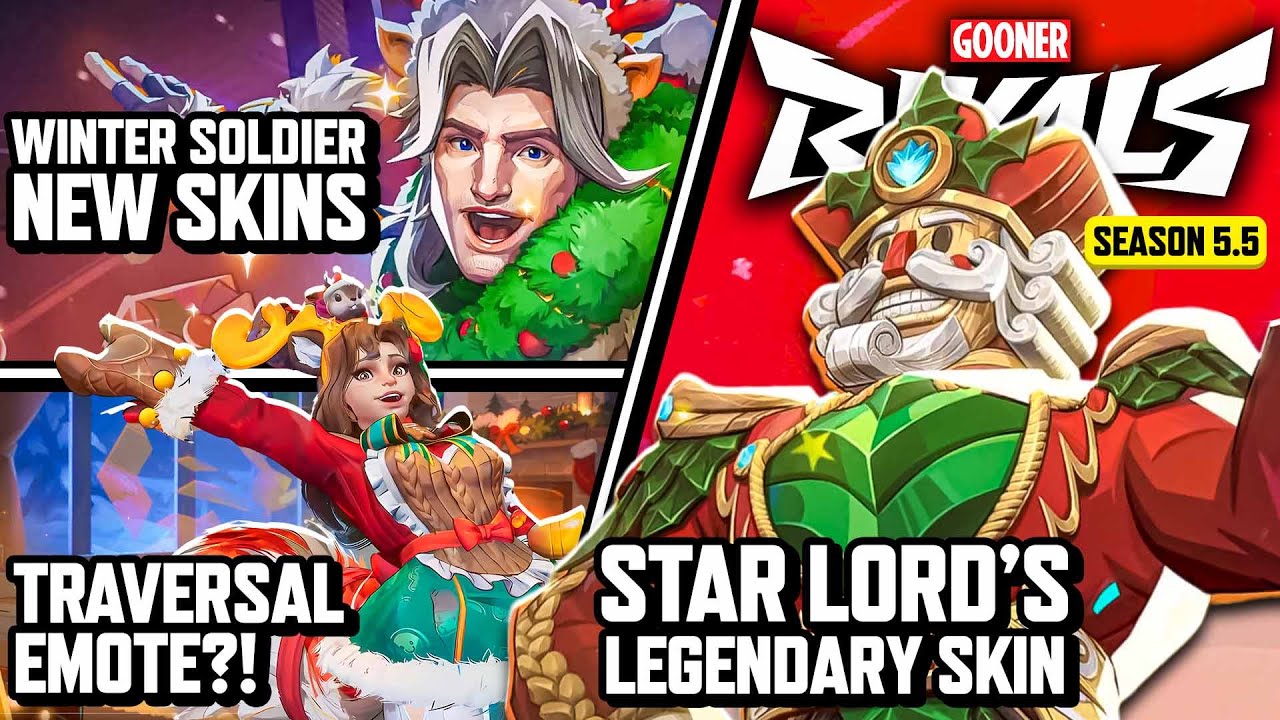 ALL NEW CHRISTMAS SKINS AND ANT MAN UPDATE IN MARVEL RIVALS!