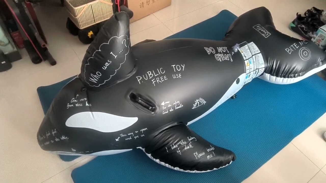 Become a helpless whale