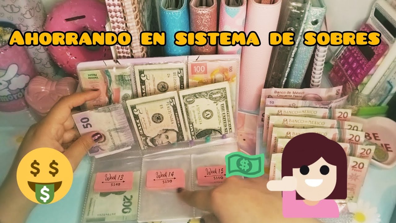 Te muestro 👀mis ahorros💲utilizando el sistema de sobres 💌