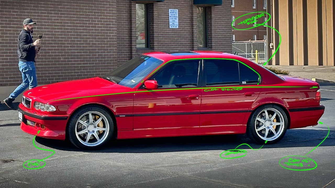 Today I reviewed the best sedan ever made - 2001 BMW E38 740i
