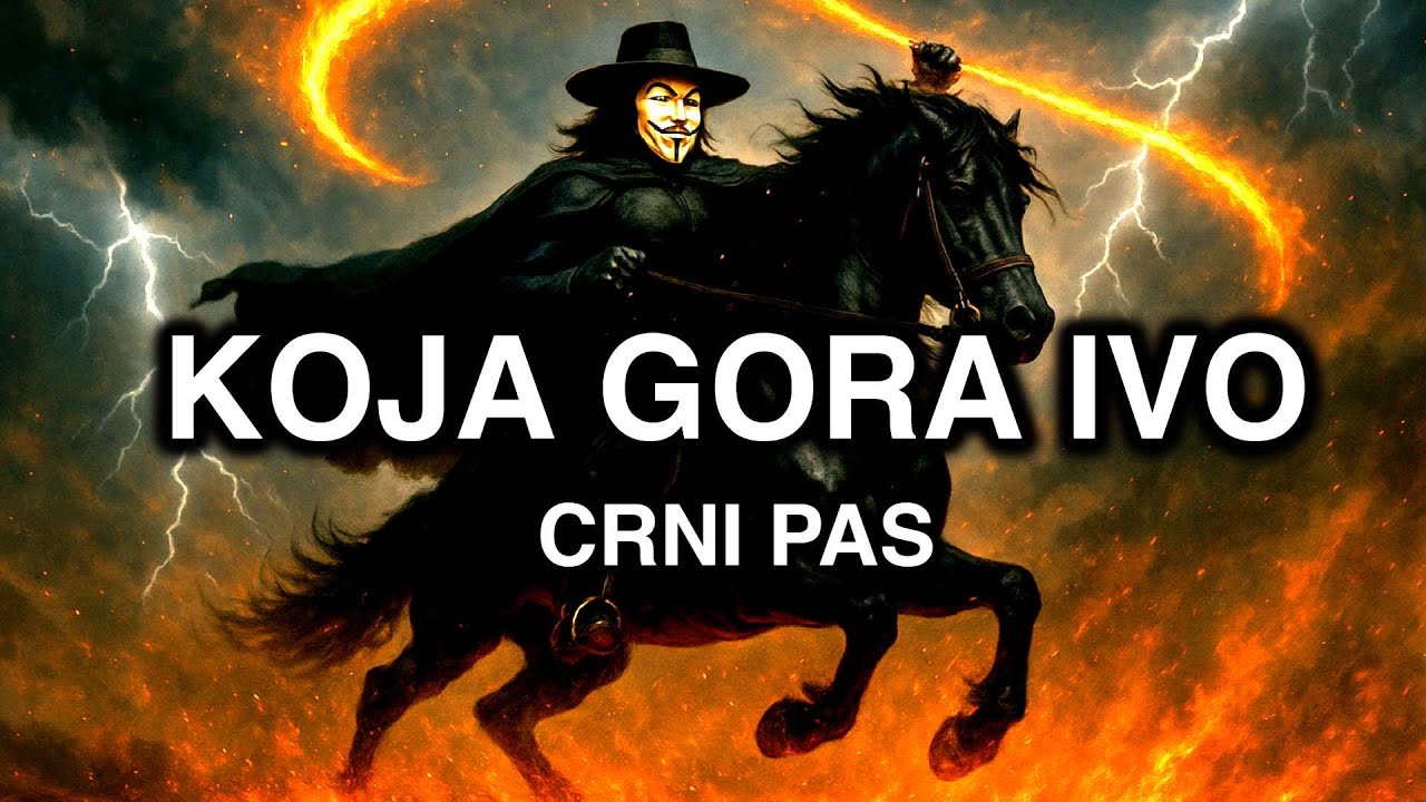CRNI PAS - KOJA GORA IVO - METAL (AI)