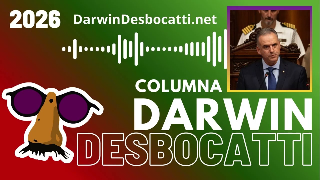 2026-03-04 - Darwin llegó al popurrí del discurso de Orsi, Orno en el Parlamento - Darwin Desbocatti