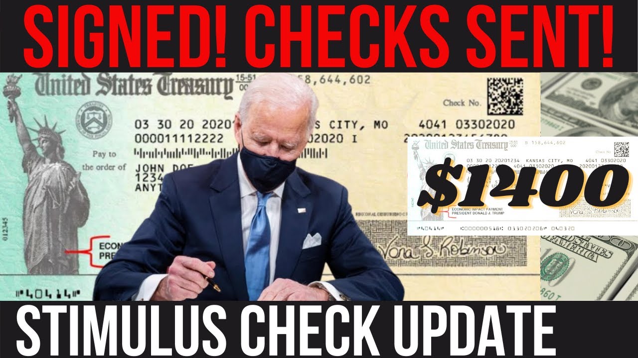 WOW! CHECKS COMING THIS WEEKEND! $1400 Stimulus Check Update