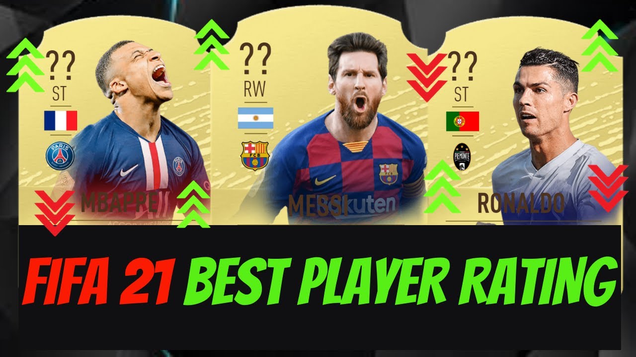 FIFA 21│BEST PLAYER RATINGS│ ft. RONALDO, MESSI, MBAPPE, VAN DIJK