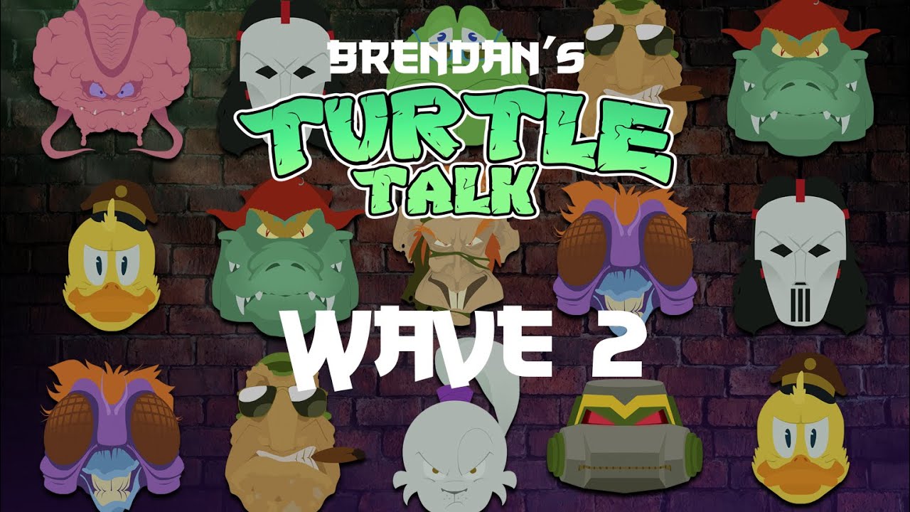 Turtle Talk - Action Figures - Wave 2