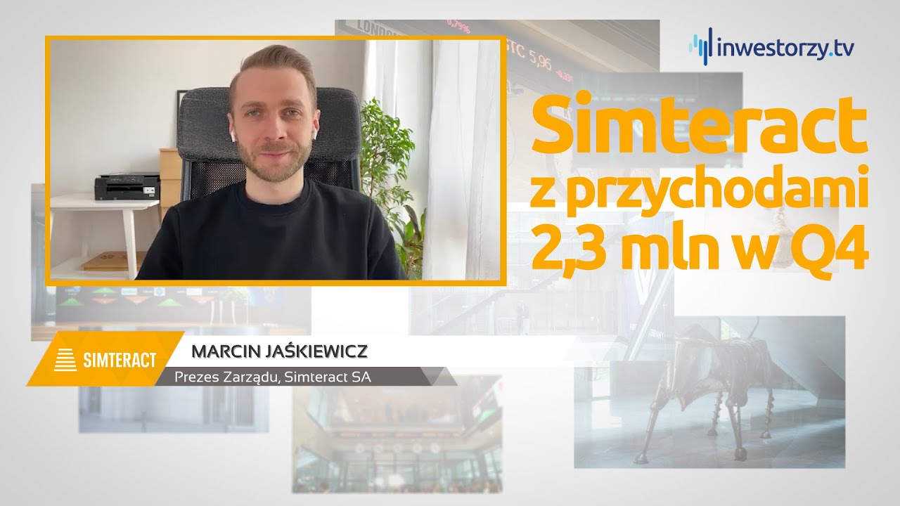 Simteract SA, Marcin Jaśkiewicz &ndash; Prezes Zarządu, #424 PREZENTACJE WYNIK&Oacute;W