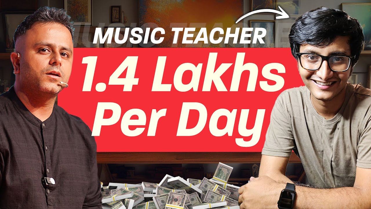 How a Music Teacher Earns Rs 1.4 Lakhs a Day