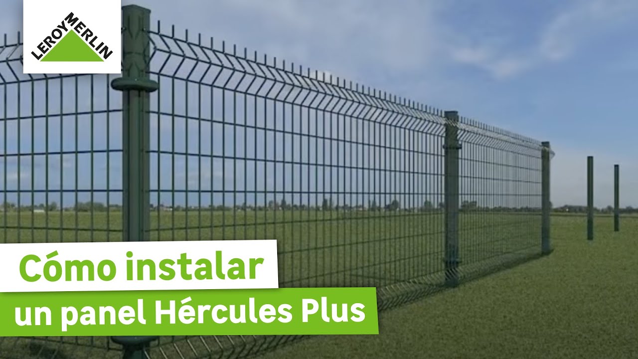 C&oacute;mo instalar el panel H&eacute;rcules Plus | LEROY MERLIN