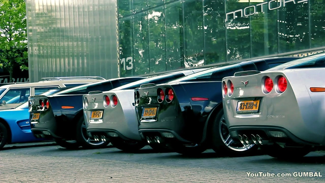 Corvette C6 Z06 meeting! - Lovely Sounds!!