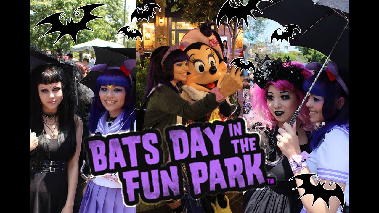 ✞ Goths at Disneyland ✞ Bats Day 2015 ✞