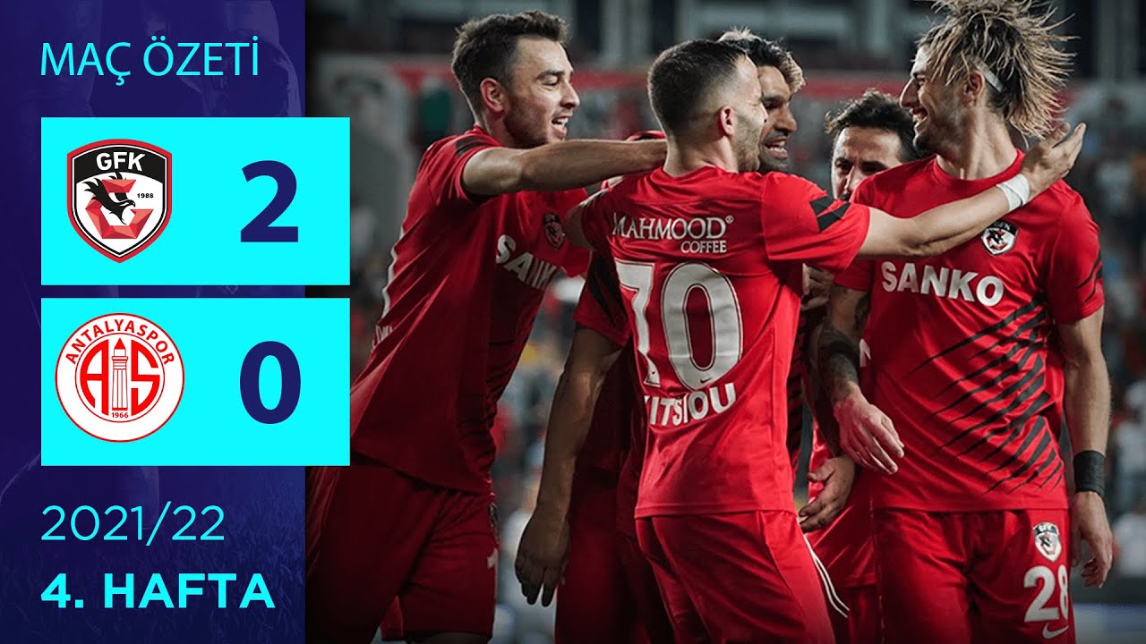 ÖZET: Gaziantep FK 2-0 Fraport TAV Antalyaspor | 4. Hafta - 2021/22