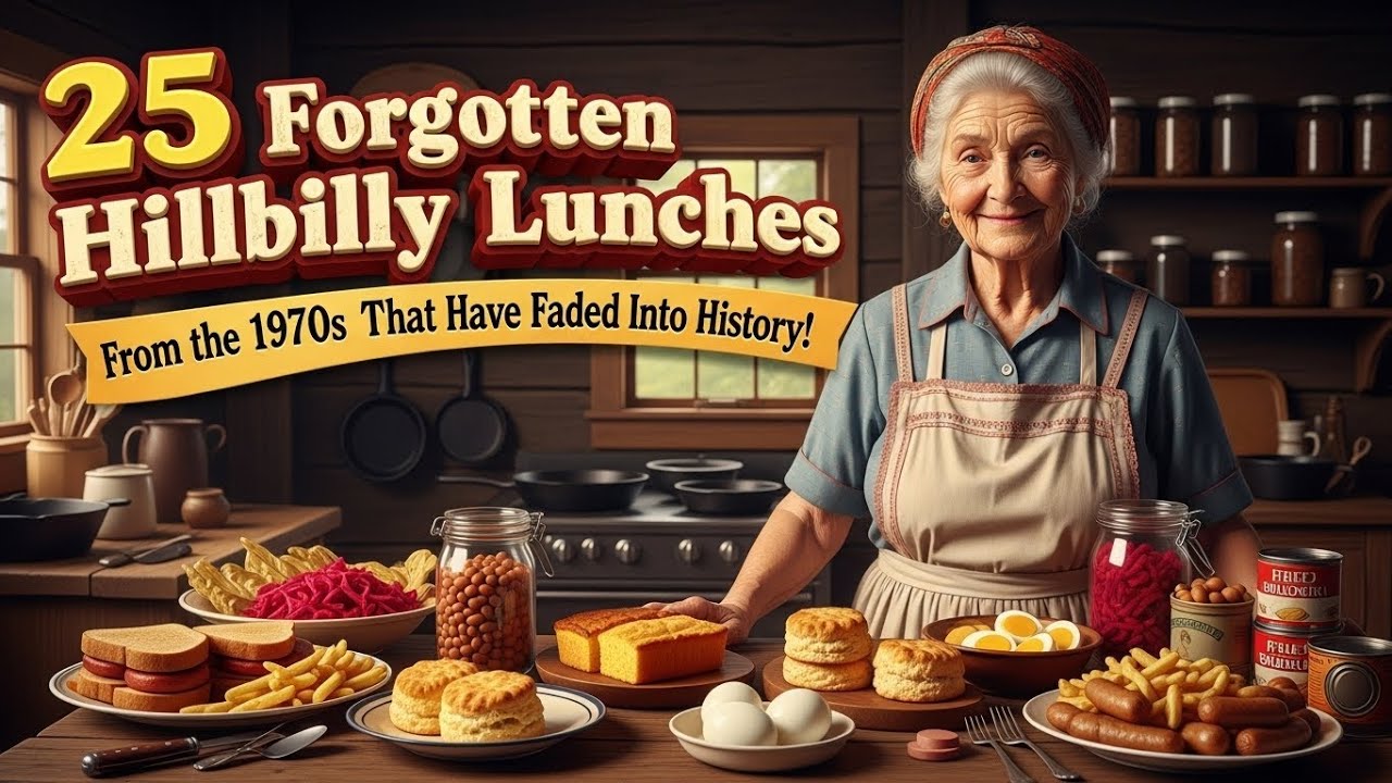 25 Hillbilly Lunches from the 1970s That Disappeared Without a Trace