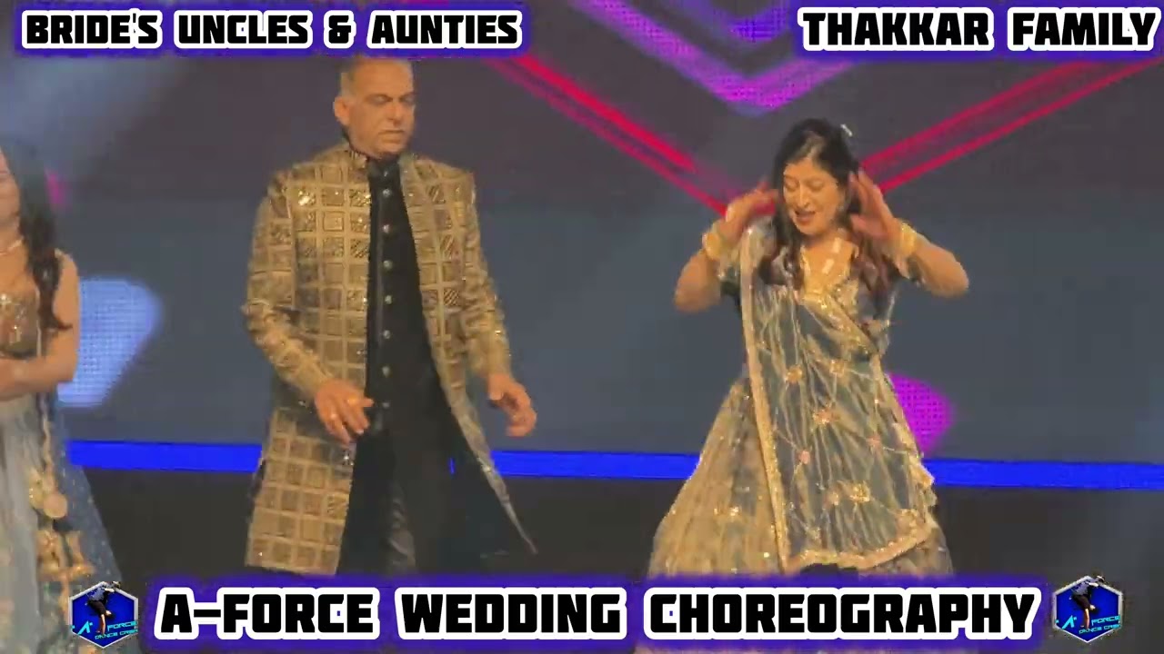 Bride'S Uncle & Aunties dance Choregraph by Ashwin Rajput | A- Force wedding choreography 9998393081