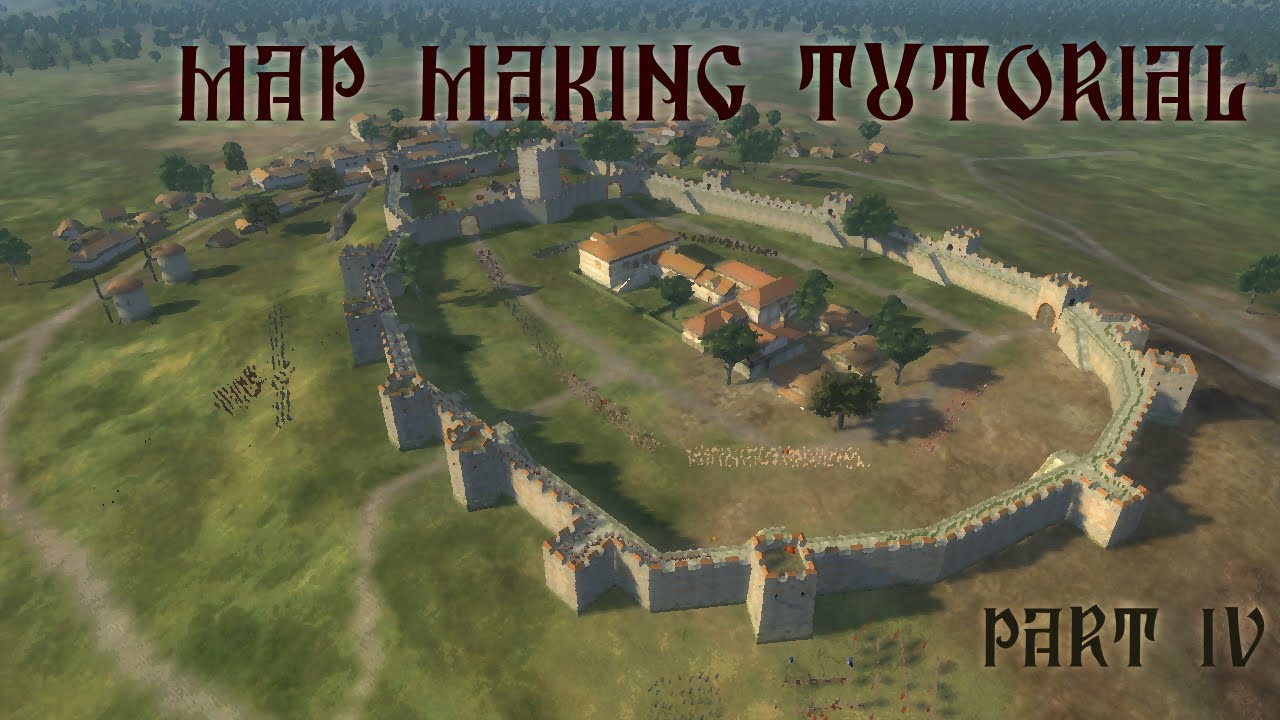 Medieval 2 TW Settlement Creation Tutorial Part 4 \ Gameplay showcase of the map!