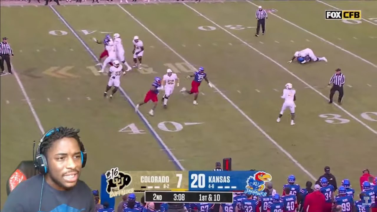 REACTING TO No. 16 Colorado Buffaloes vs. Kansas Jayhawks Highlights!
