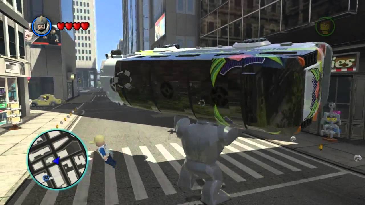 LEGO Marvel Super Heroes The Video Game - Rhino free roam