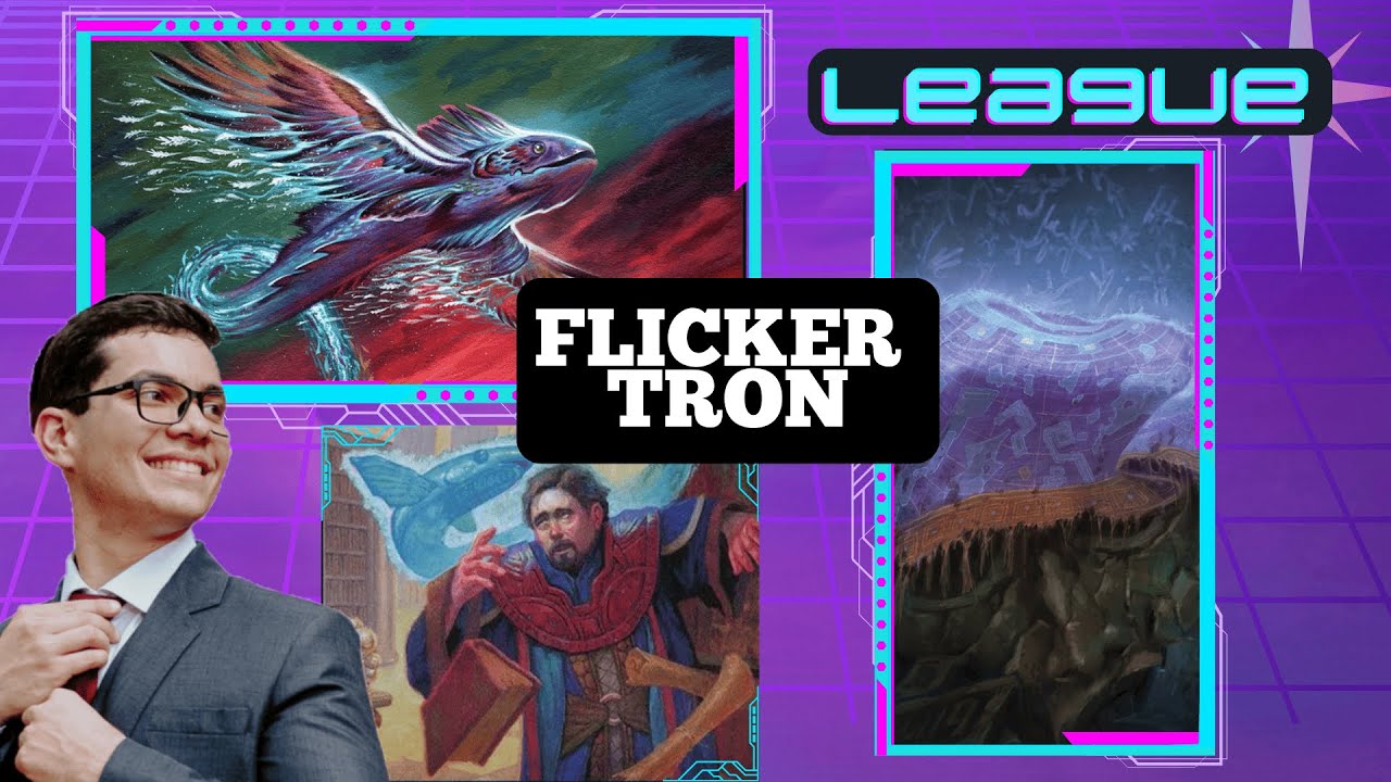 Fancy Flickering! Rainbow Tron Pauper League