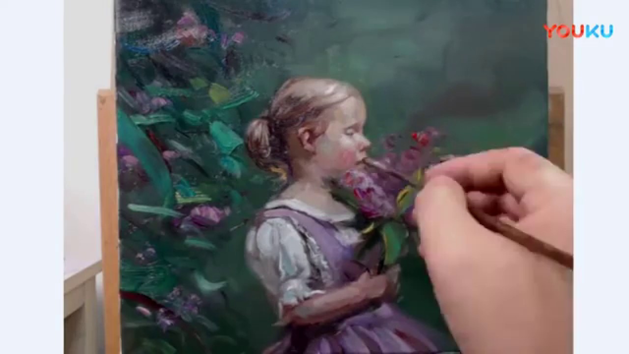 Painting Making Techniques  # 36 你这是刷墙壁还是画油画啊 每次画画就感觉钱在燃烧!