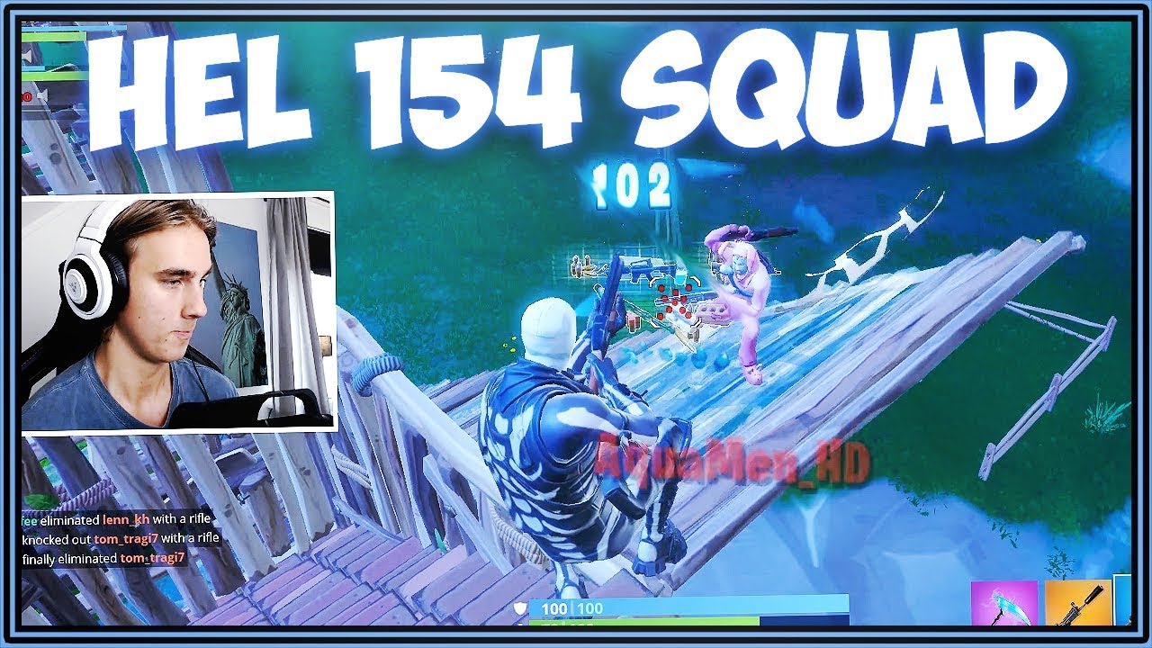 GALET SLUT PÅ GAMET! 154 SQUADEN ÄR TILLBAKA! | Fortnite på svenska!