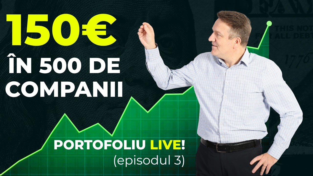 150€ într-un ETF #3 | Piața a scăzut. Am continuat.