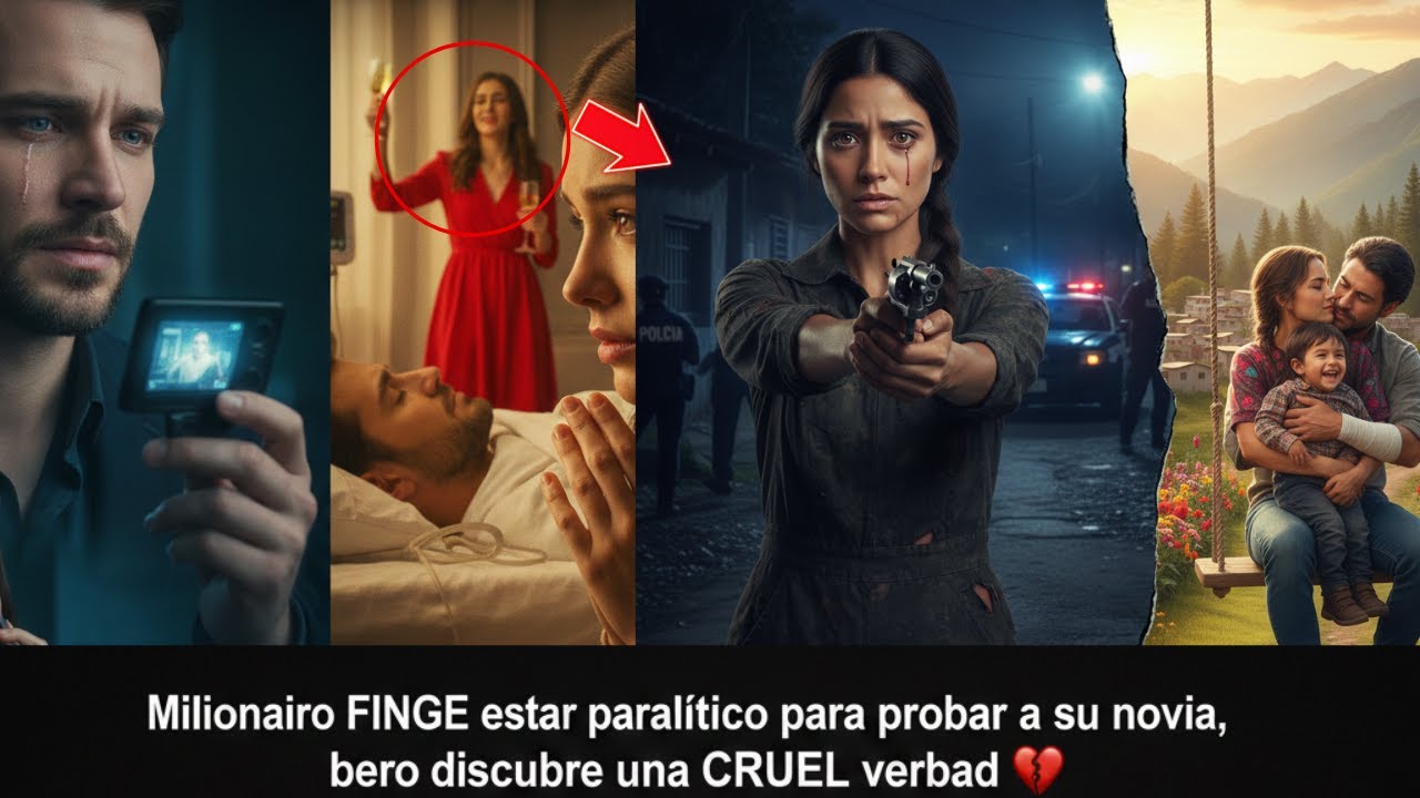 Millonario FINGE estar paralítico para probar a su novia, pero descubre una CRUEL verdad 💔