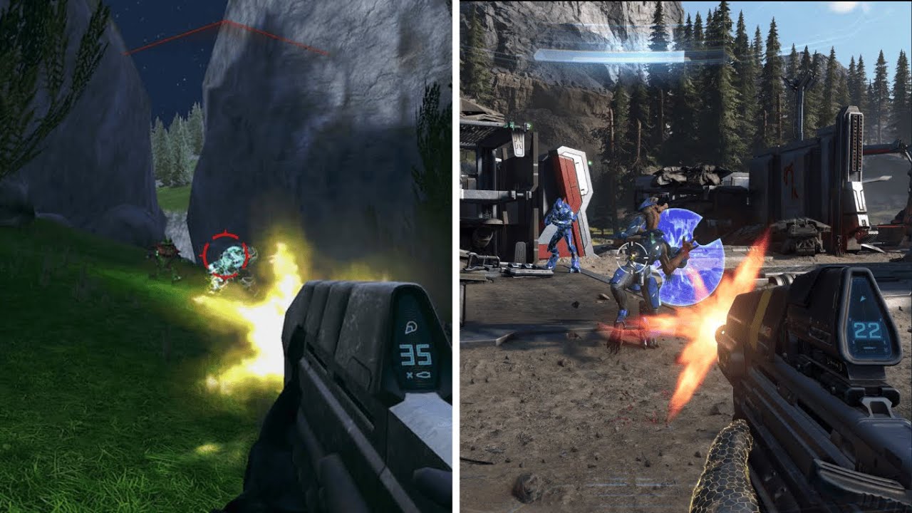 Evolution of Halo Video Games [2001-2025]