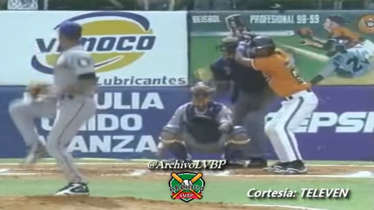 Juego de la Chinita 1998 - Águilas del Zulia vs Navegantes del Magallanes LVBP 1998-1999 (EXTRACTOS)